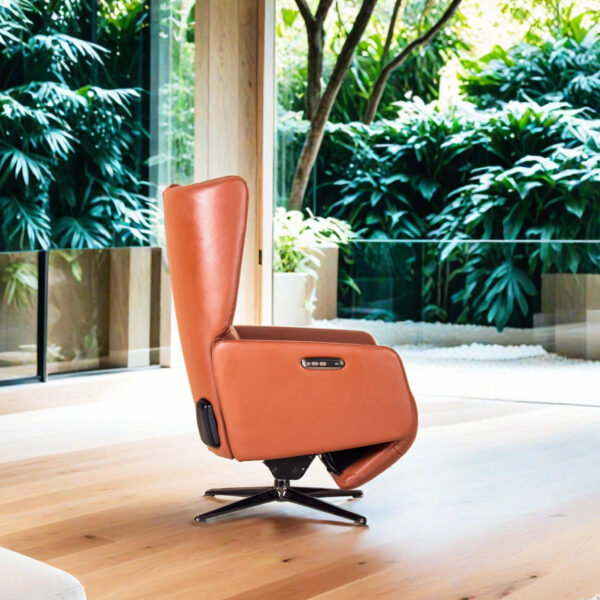 Custom Designing Functional Armchair / Recliner With Rechargeable Battery-KM6206 - Image 3