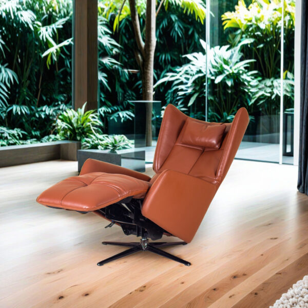 Custom Designing Functional Armchair / Recliner With Rechargeable Battery-KM6206 - Image 4