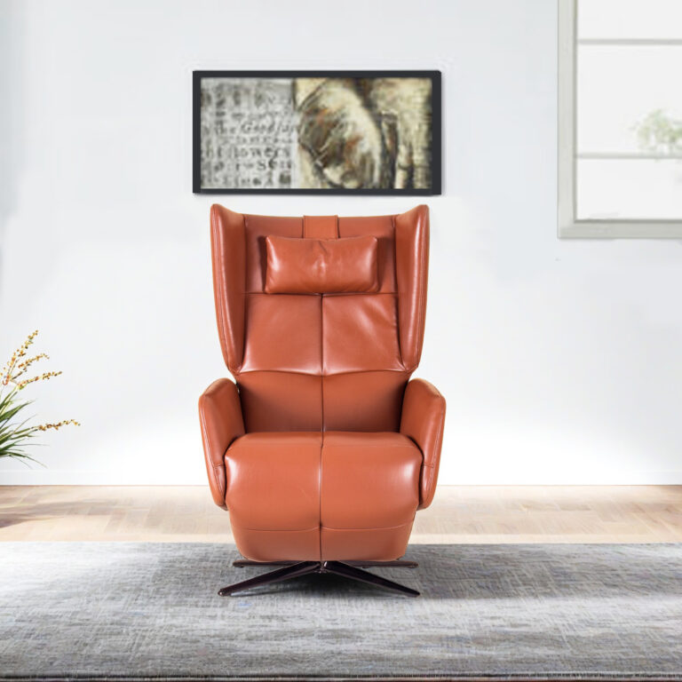 Custom Designing Functional Armchair / Recliner With Rechargeable Battery-KM6206