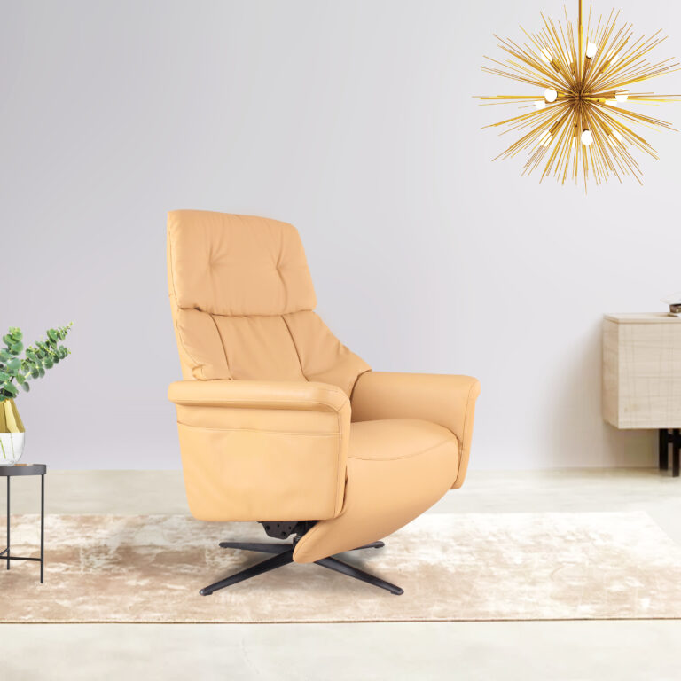 Custom Designing Functional Armchair / Recliner With Rechargeable Battery-KM6203