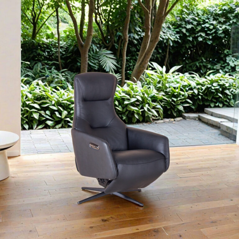 Custom Designing Functional Armchair / Recliner With Rechargeable Battery-KM6207