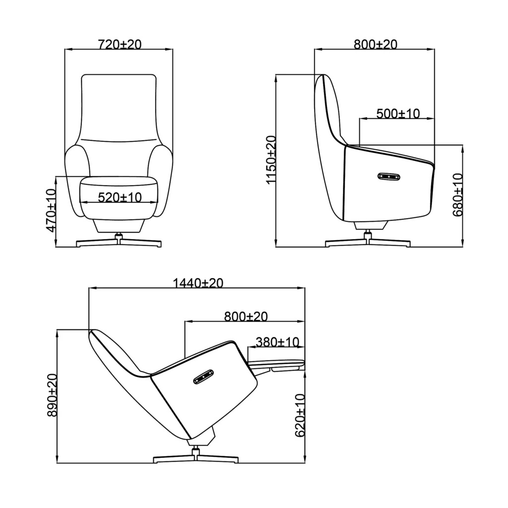 Zero Gravity recliner