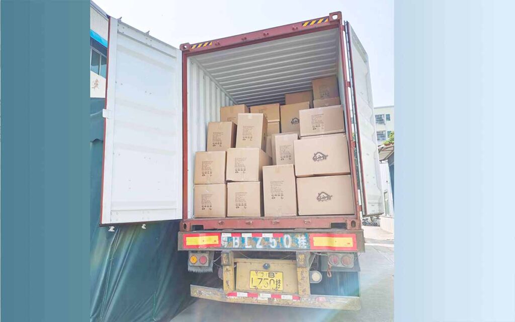 Electric recliner shipping guide - 20GP container loading 55 units with optimized space for sea freight