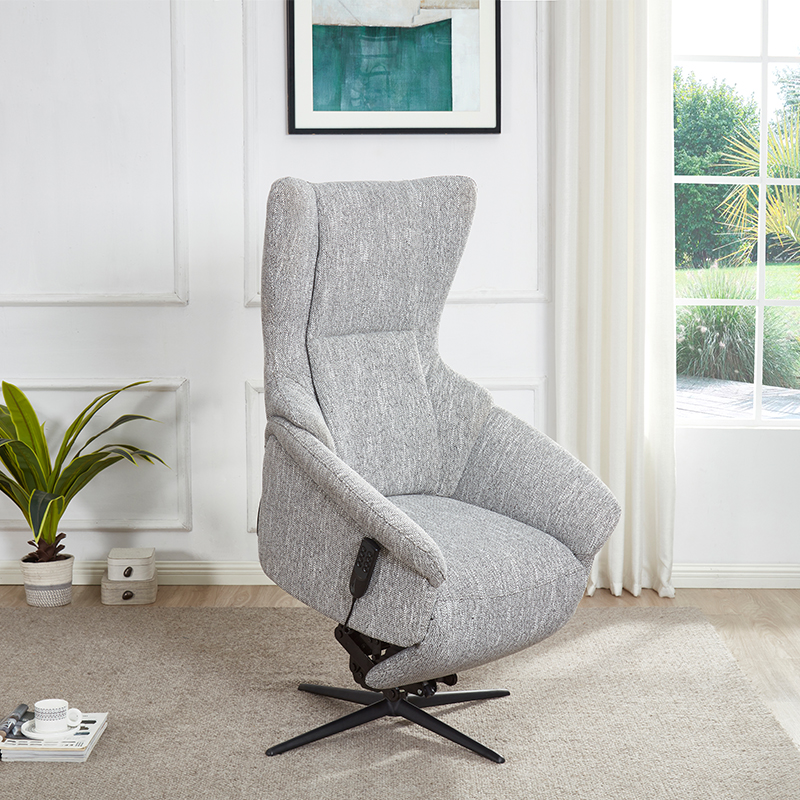 Electric chair for the elderly with stand-up assistance feature