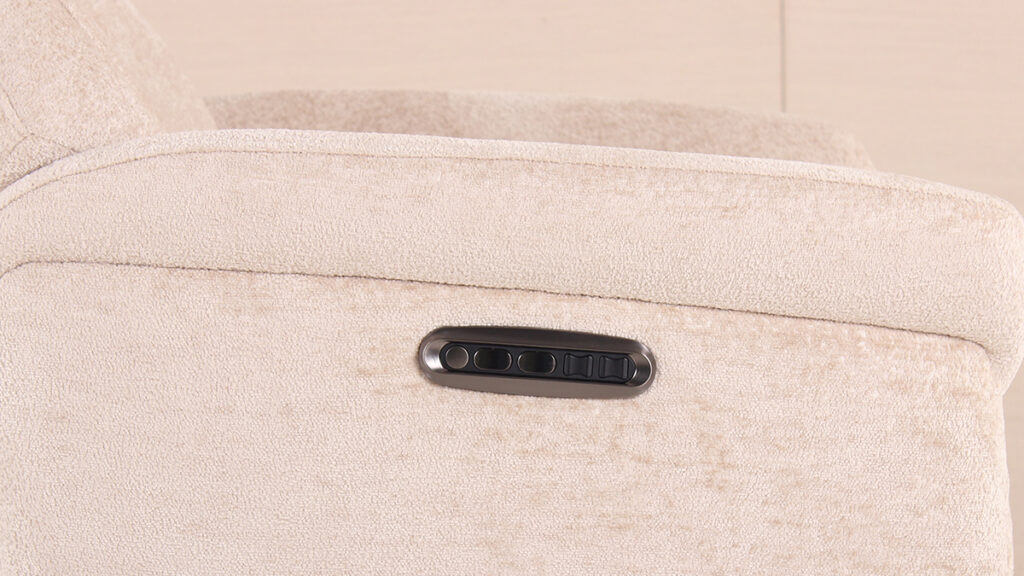 Durable hand control for commercial electric recliner add-ons in high-frequency B2B settings.